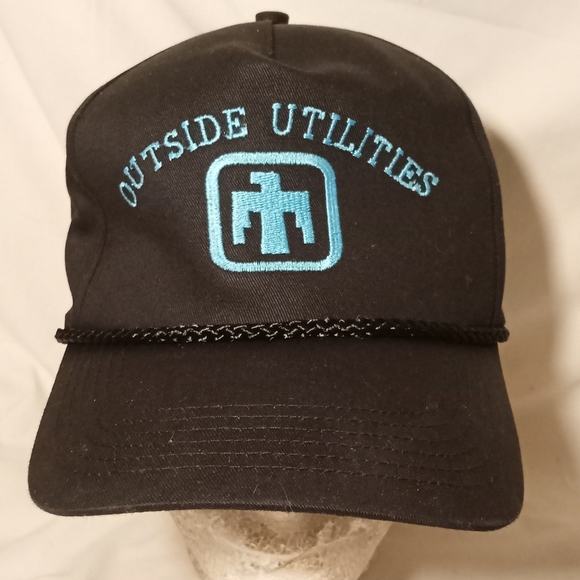 NWOT* Vintage Outside Utilities Rope Strapback Hat Cap - Picture 1 of 7